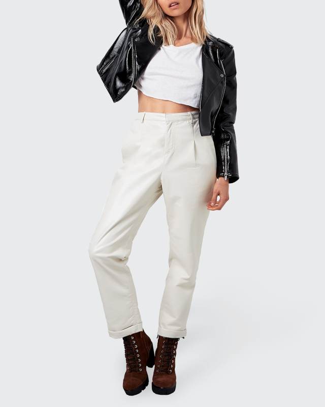 Faye Recycled Leather Jacket